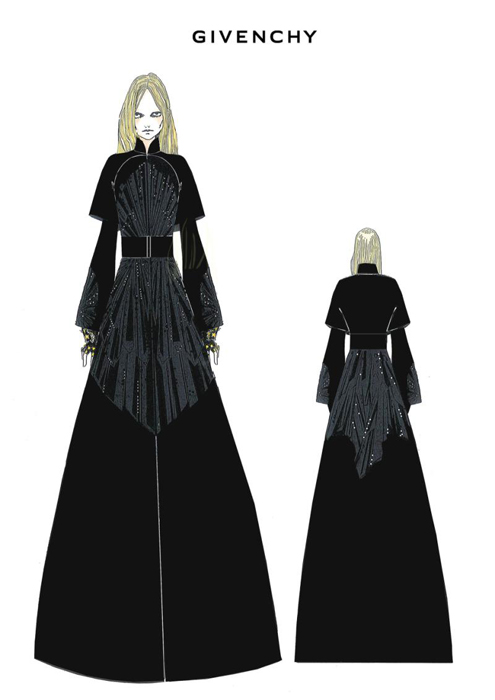 Madonna en Givenchy Haute Couture